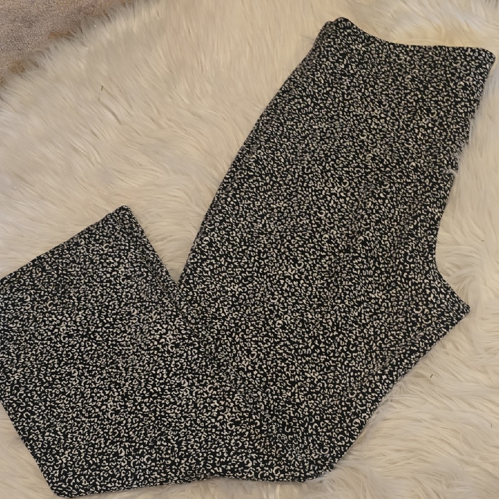 Stylish Black and White Women's Pants